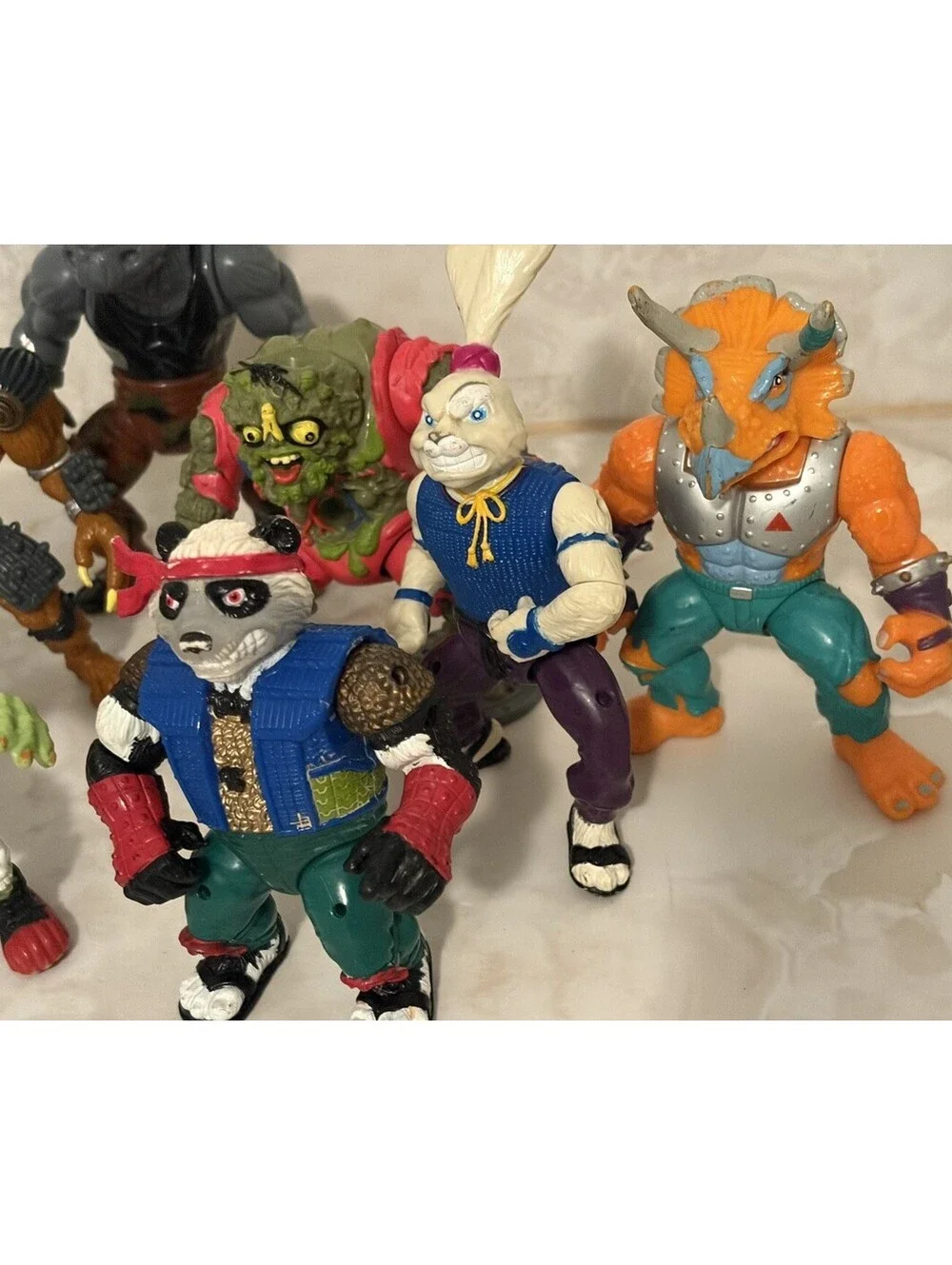 Vintage 1988 1991 TMNT Teenage Mutant Ninja Turtles Villains Lot Of 9 Toys